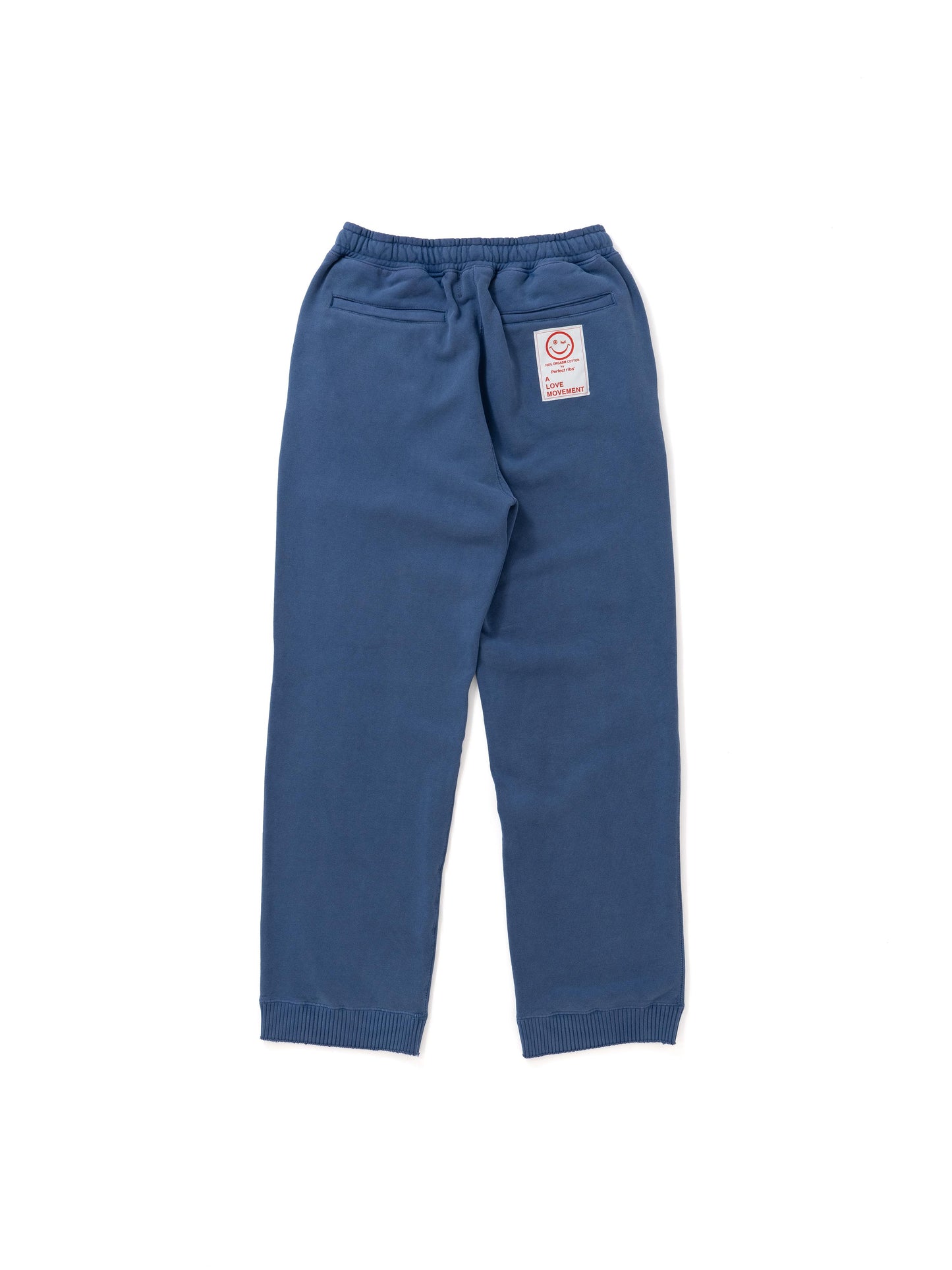 【Perfect ribs®︎×A LOVE MOVEMENT】HEALTHY Straight Wide Pants / Fade Navy(ストレートワイドパンツ/フェードネイビー)