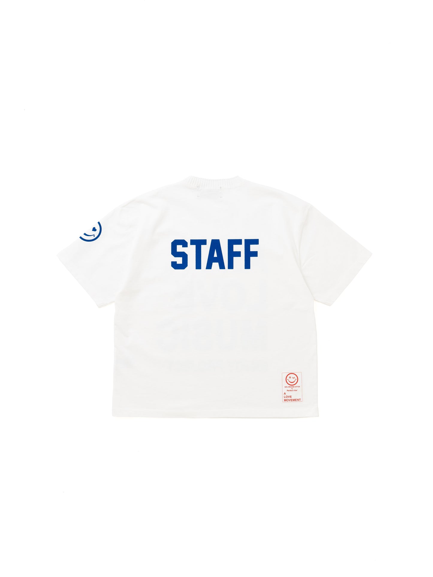 【Perfect ribs®︎×A LOVE MOVEMENT】ART LOVE MUSIC Short Sleeve T Shirts / White(ショートスリーブ ティーシャツ/ホワイト)