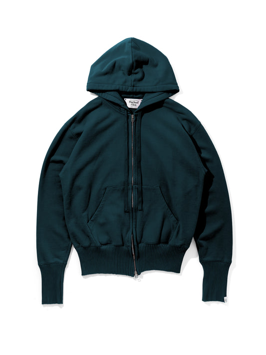 Basic Zip Hoodie / Charcoal Green(ベーシック ジップフーディー/チャコールグリーン)