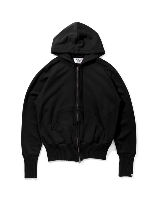 Basic Zip Hoodie / Black(ベーシック ジップフーディー/ブラック)