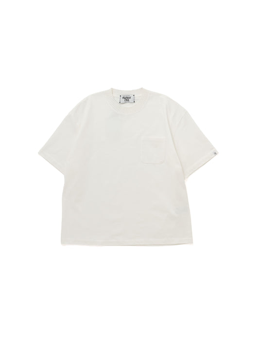 Basic Short Sleeve Pocket T Shirts / White(ベーシックショートスリーブ ポケットティーシャツ/ホワイト)
