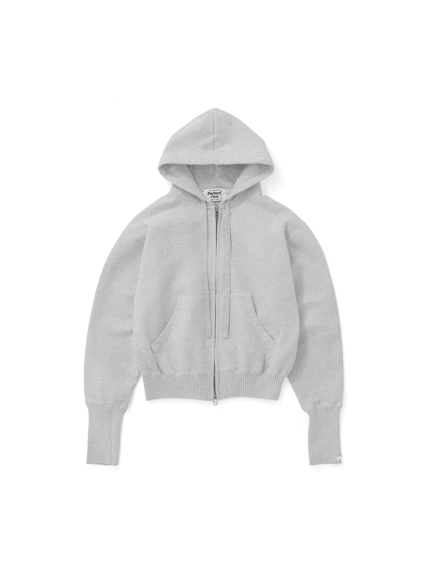 Basic Zip Hoodie / Heather Gray(ベーシック ジップフーディー/ヘザーグレー)