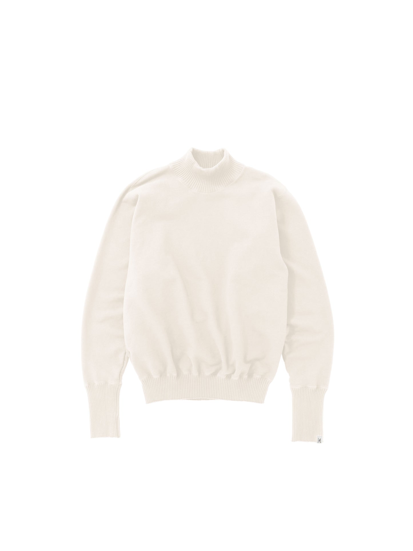 Basic Turtle Neck Sweat Shirts / Ivory(ベーシックタートルネックスウェットシャツ/アイボリー)