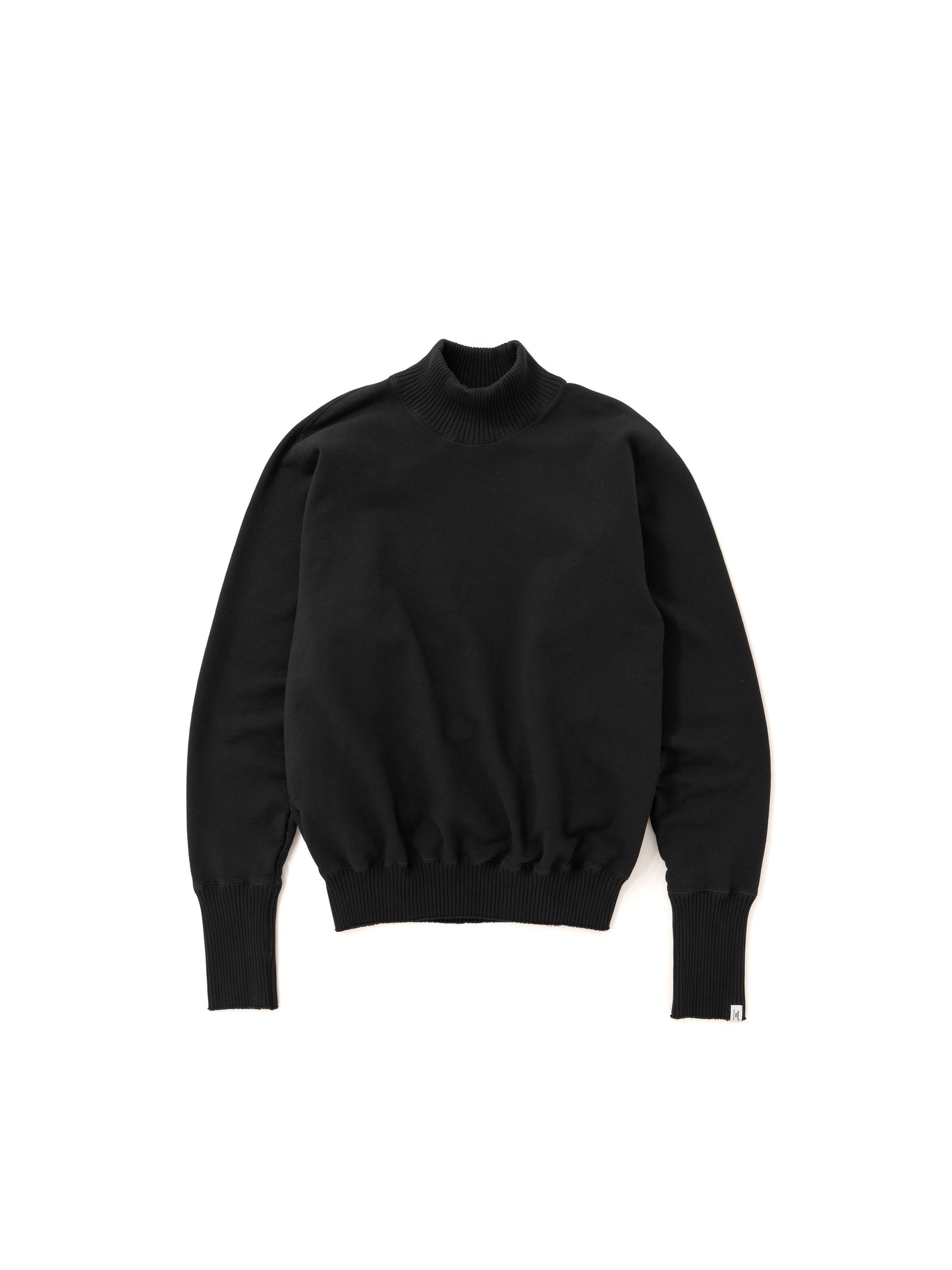 Basic Turtle Neck Sweat Shirts / Black(ベーシックタートルネックスウェットシャツ/ブラック)