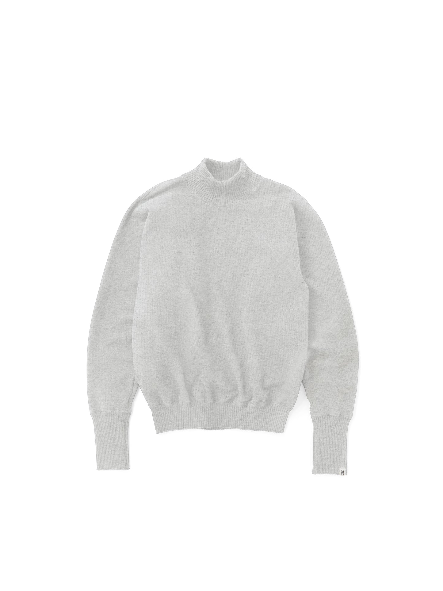 Basic Turtle Neck Sweat Shirts / Heather Gray(ベーシックタートルネックスウェットシャツ/ヘザーグレー)