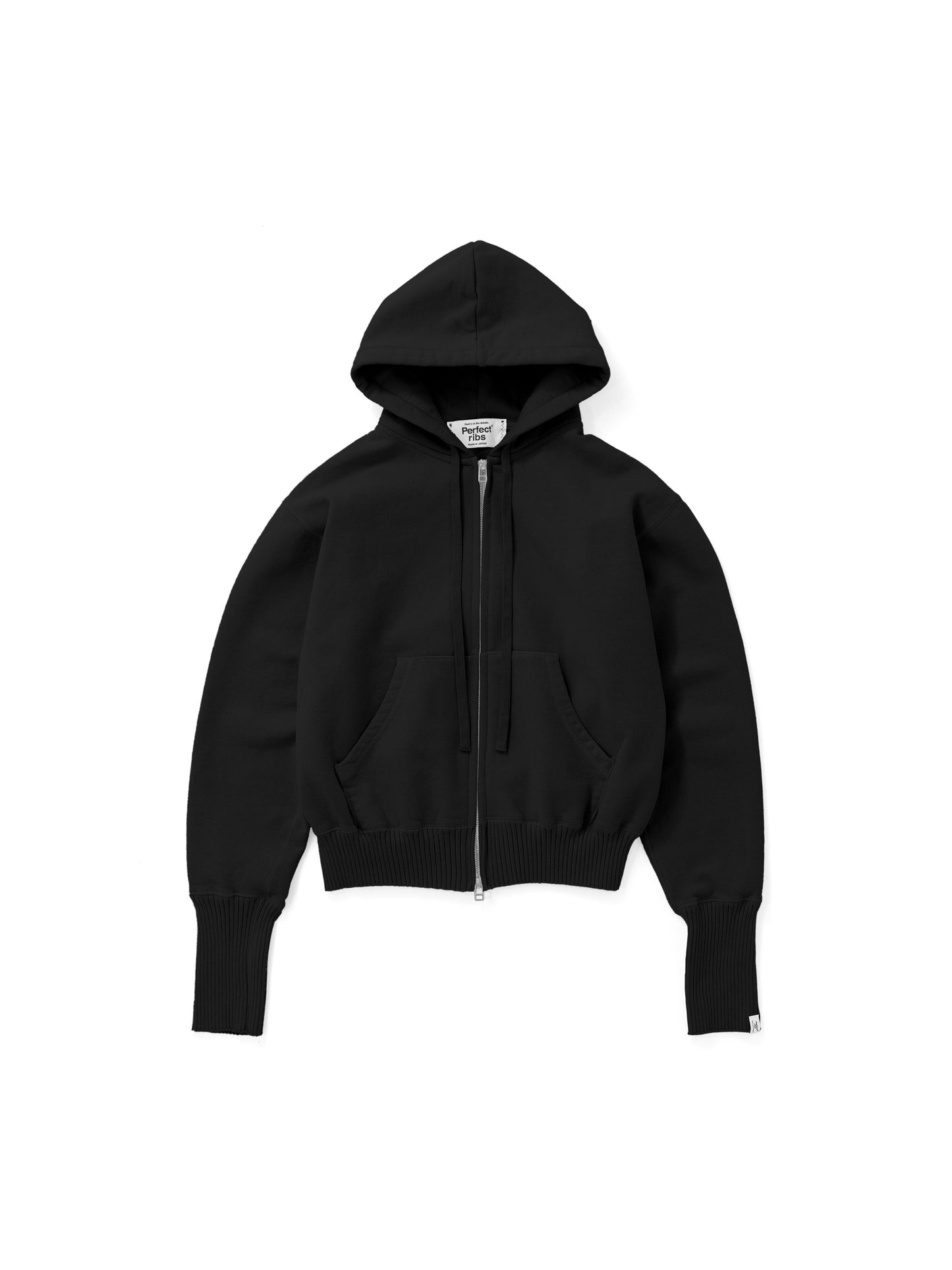 Basic Zip Hoodie / Black(ベーシック ジップフーディー/ブラック)