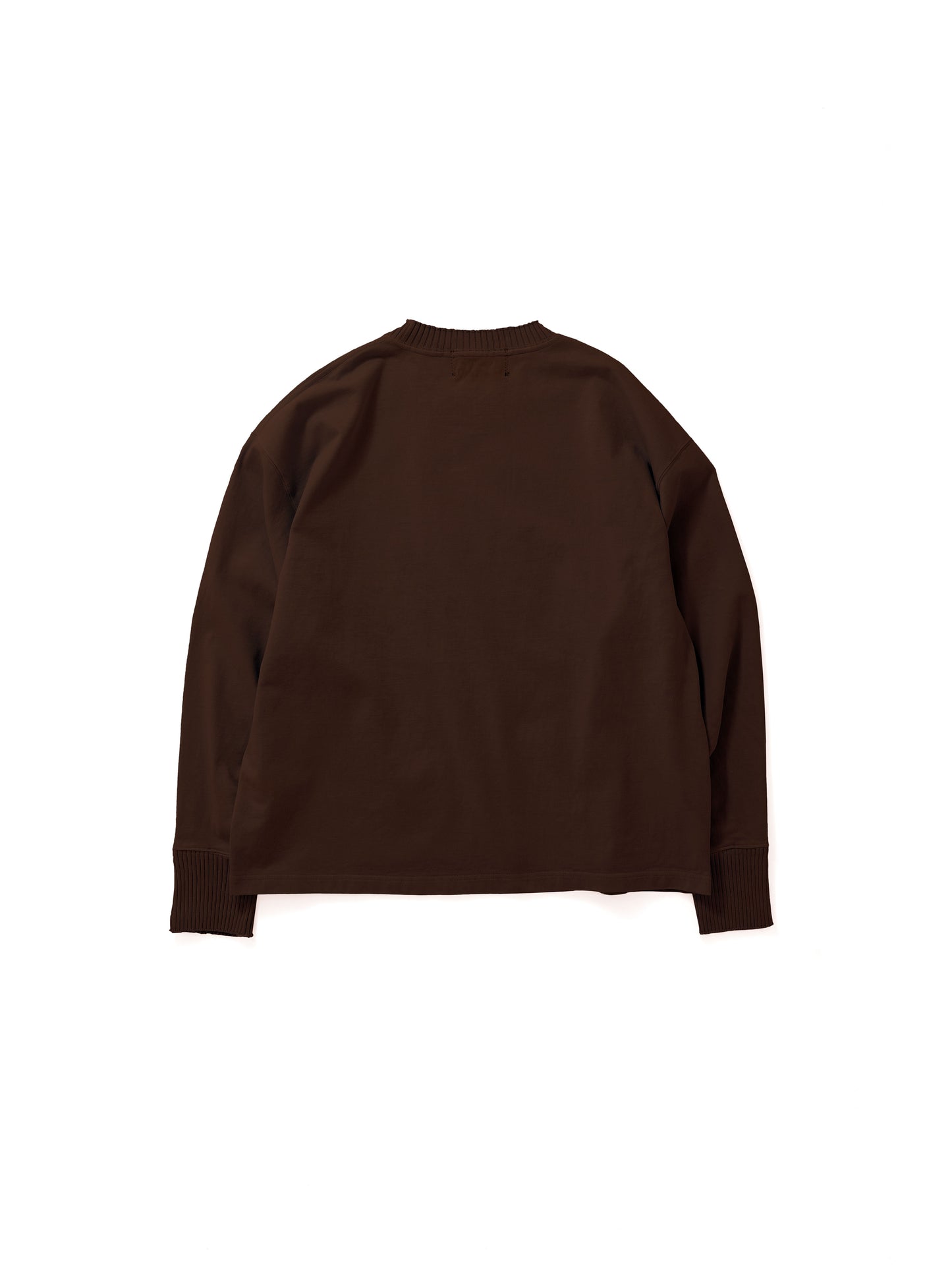 Basic Long Sleeve T Shirts / Brown(ベーシックロングスリーブ ティーシャツ/ブラウン)
