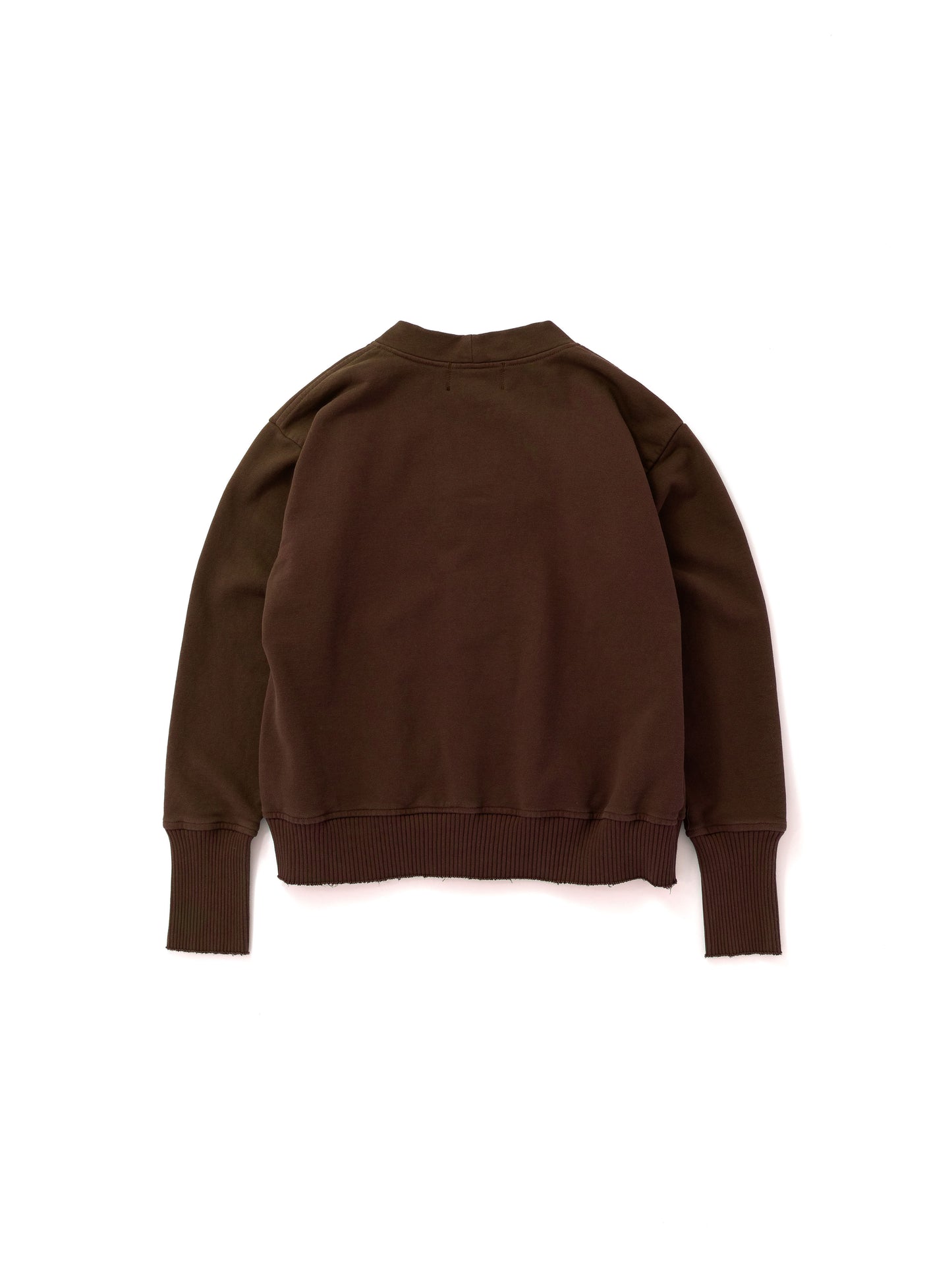 Basic New Sweat Cardigan / Brown(ベーシック ニュースウェットカーディガン /ブラウン)
