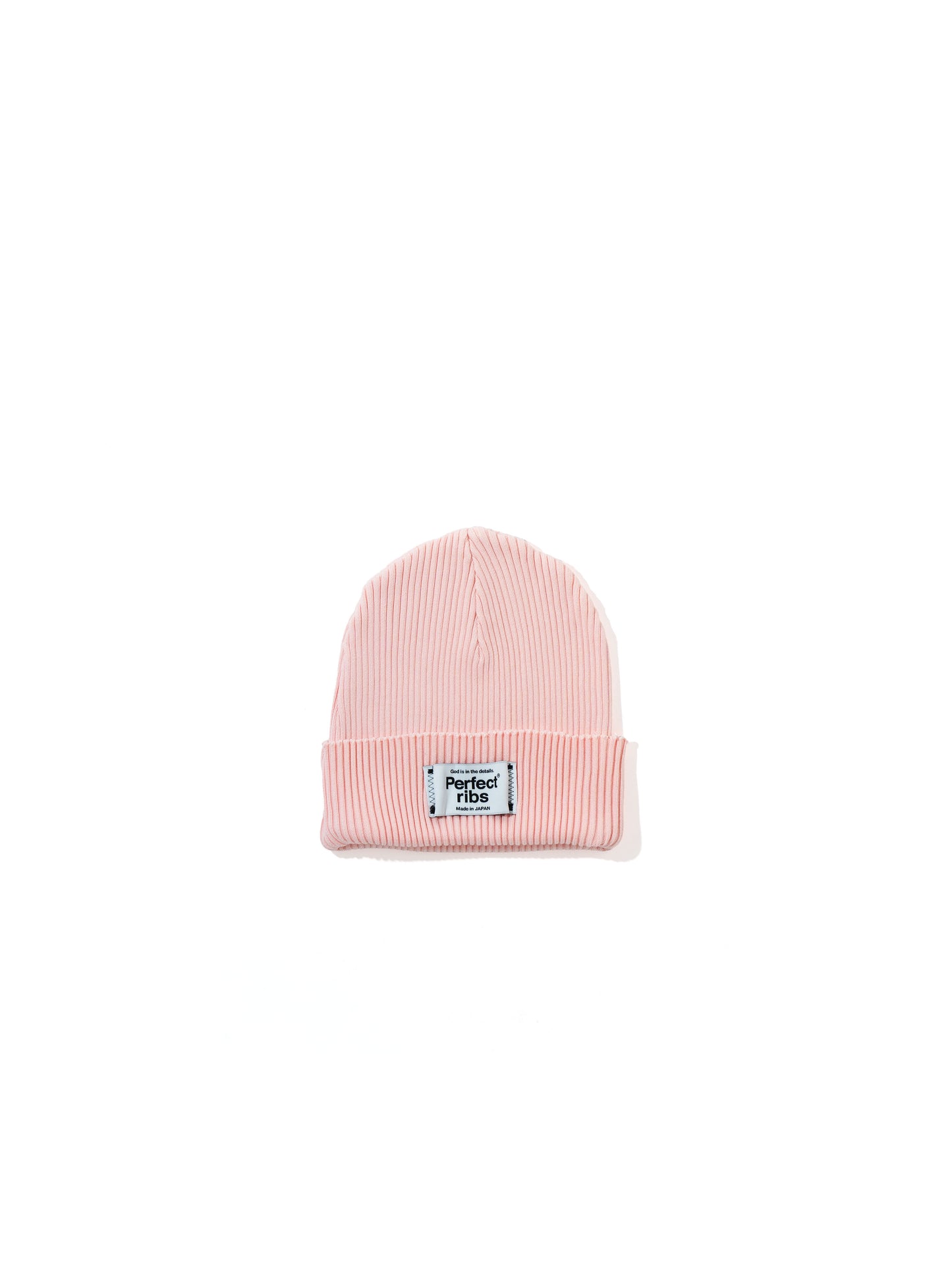 Basic Rib Beanie Cap / Pink(ベーシック リブ ビーニー キャップ/ピンク)