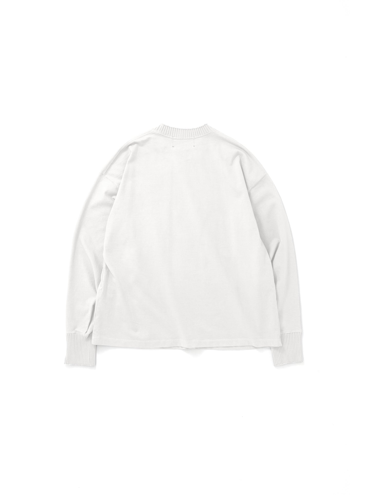 Basic Long Sleeve T Shirts / White(ベーシックロングスリーブ ティーシャツ/ホワイト)