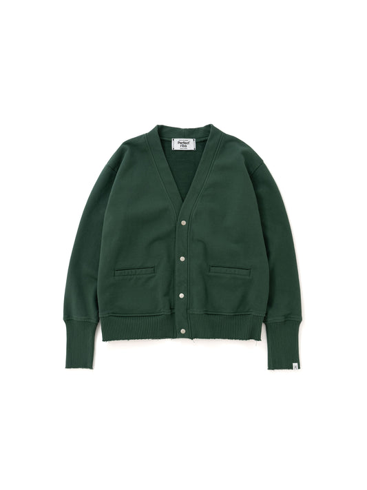 Basic New Sweat Cardigan / Olive Green(ベーシック ニュースウェットカーディガン /オリーブグリーン)