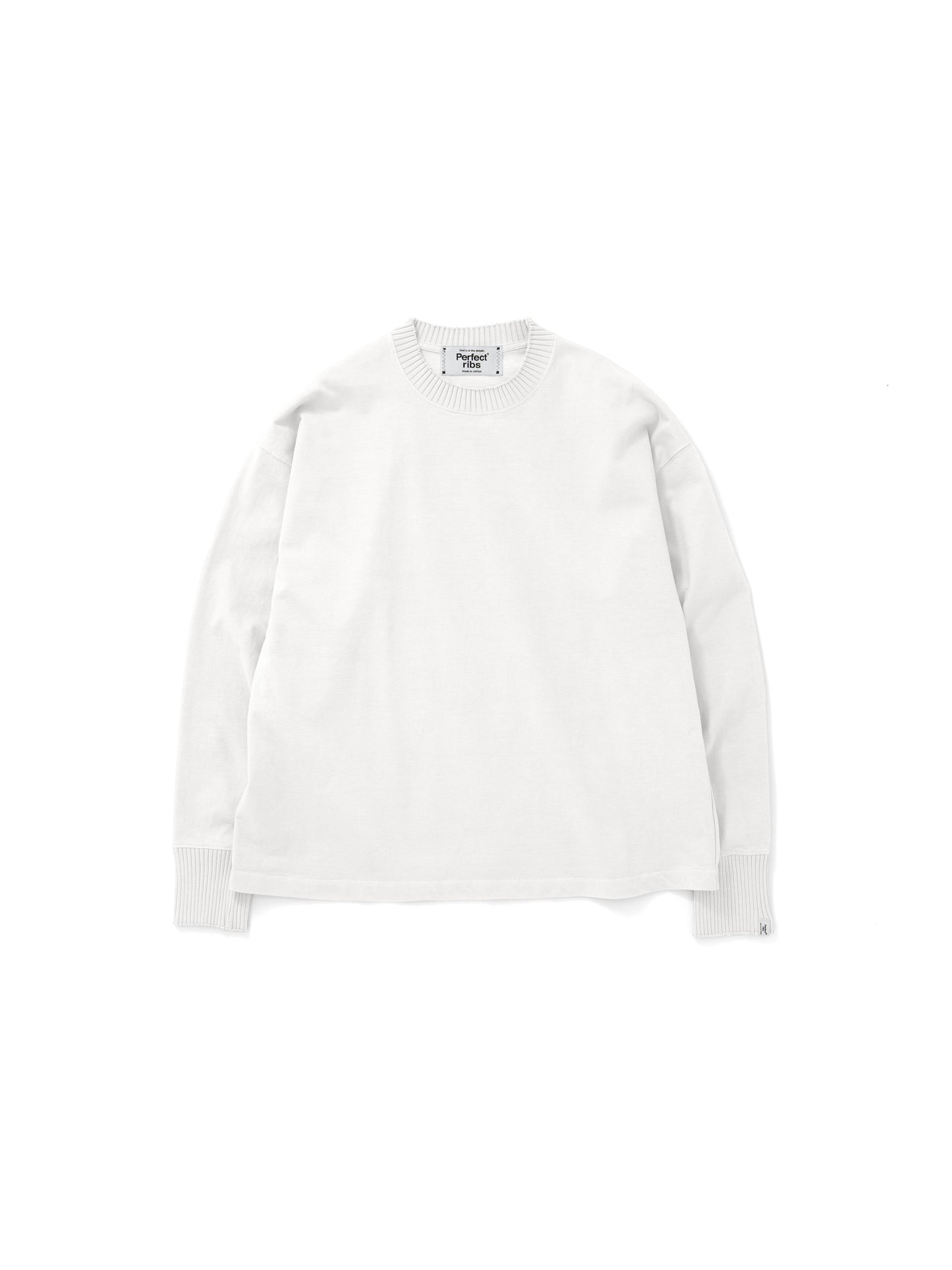 Basic Long Sleeve T Shirts / White(ベーシックロングスリーブ ティーシャツ/ホワイト)
