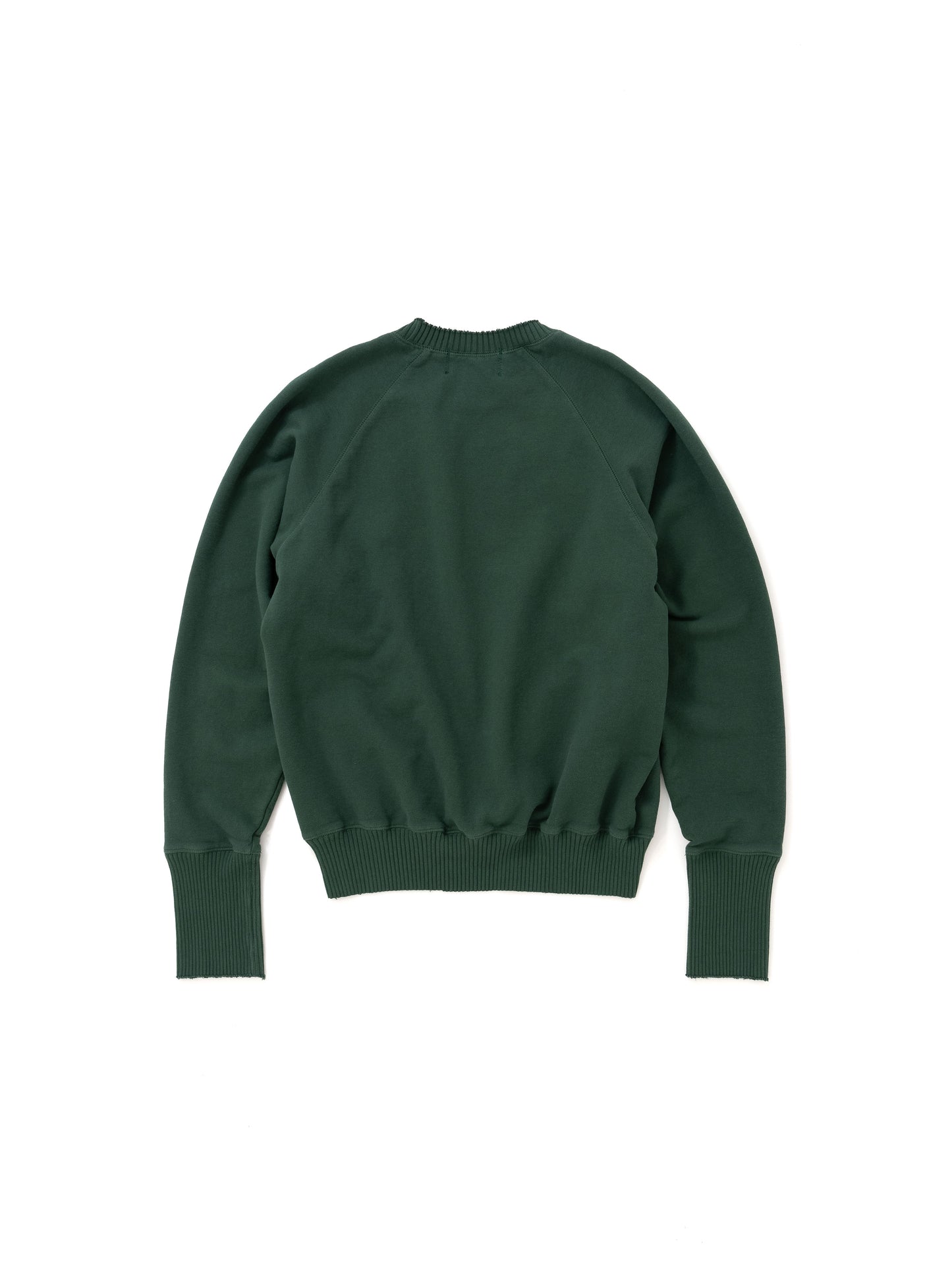 Basic Strange Sleeve Crew Neck Sweat Shirts / OliveGreen(ベーシックストロングスリーブ クルーネックスウェットシャツ/オリーブグリーン)