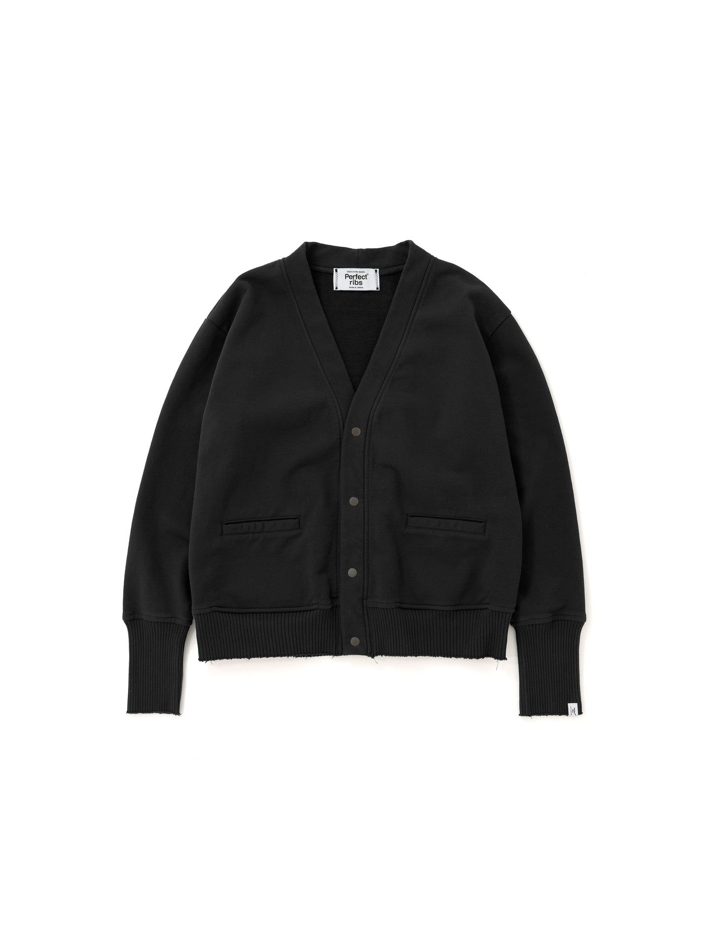 Basic New Sweat Cardigan / Black(ベーシック ニュースウェットカーディガン /ヘザーグレー)