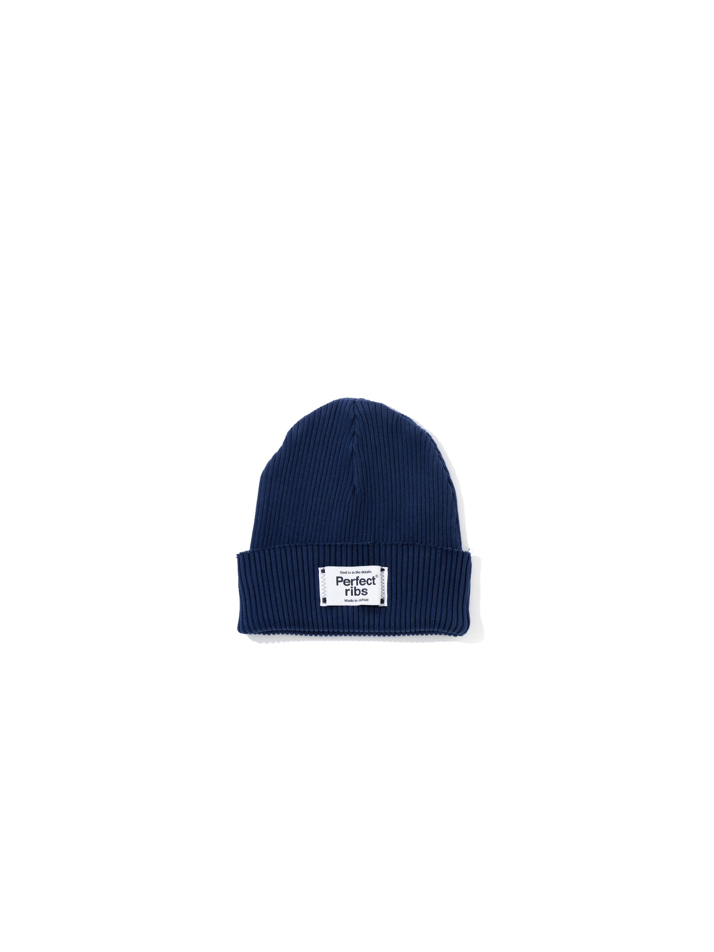 Basic Rib Beanie Cap / Navy(ベーシック リブ ビーニー キャップ/ネイビー)