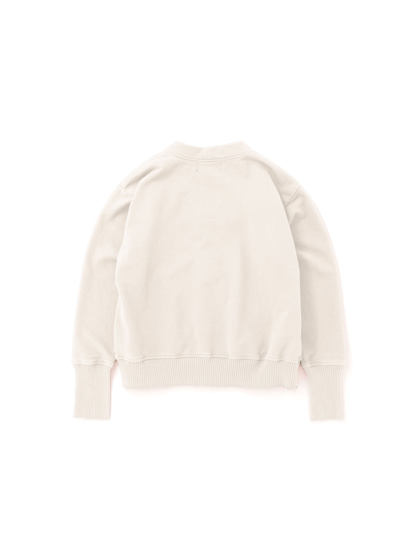 Basic New Sweat Cardigan / Ivory(ベーシック ニュースウェットカーディガン /アイボリー)