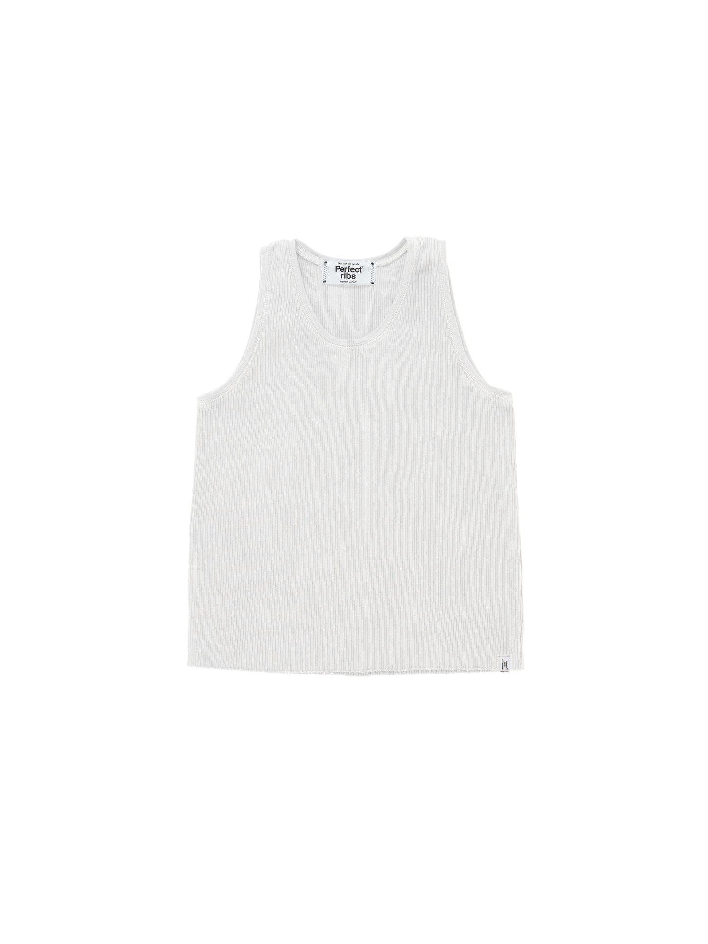 RELAX LINE / Rib Tank Top / White(リブタンクトップ/ホワイト)