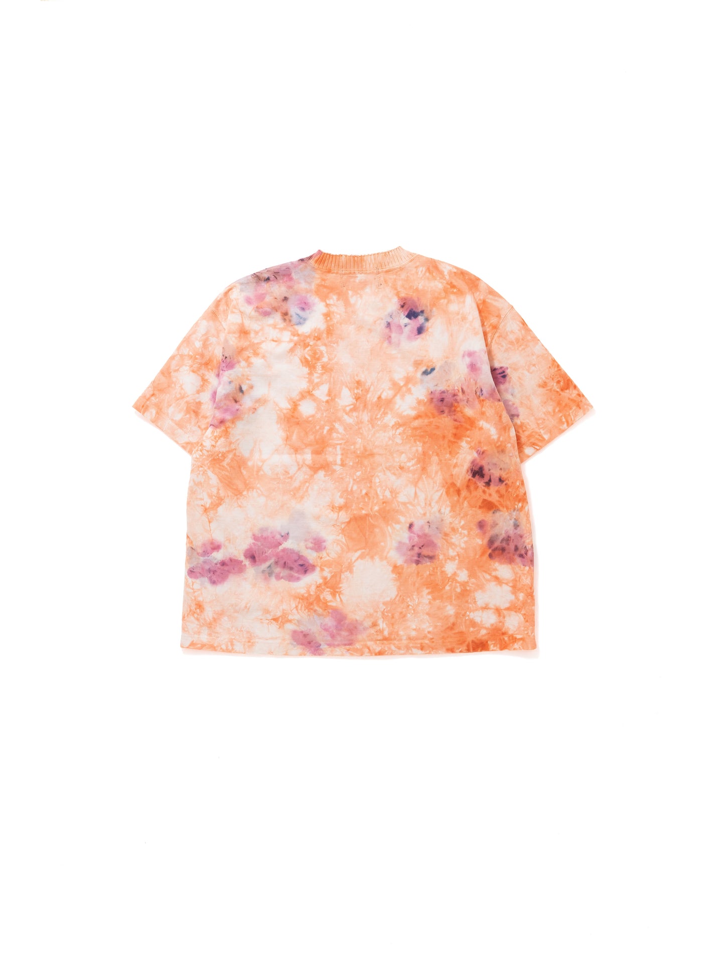 Basic Short Sleeve T Shirts (Tie dye) / Orange(ベーシックショートスリーブティーシャツ/オレンジ)