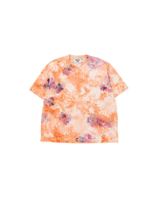 Basic Short Sleeve T Shirts (Tie dye) / Orange(ベーシックショートスリーブティーシャツ/オレンジ)