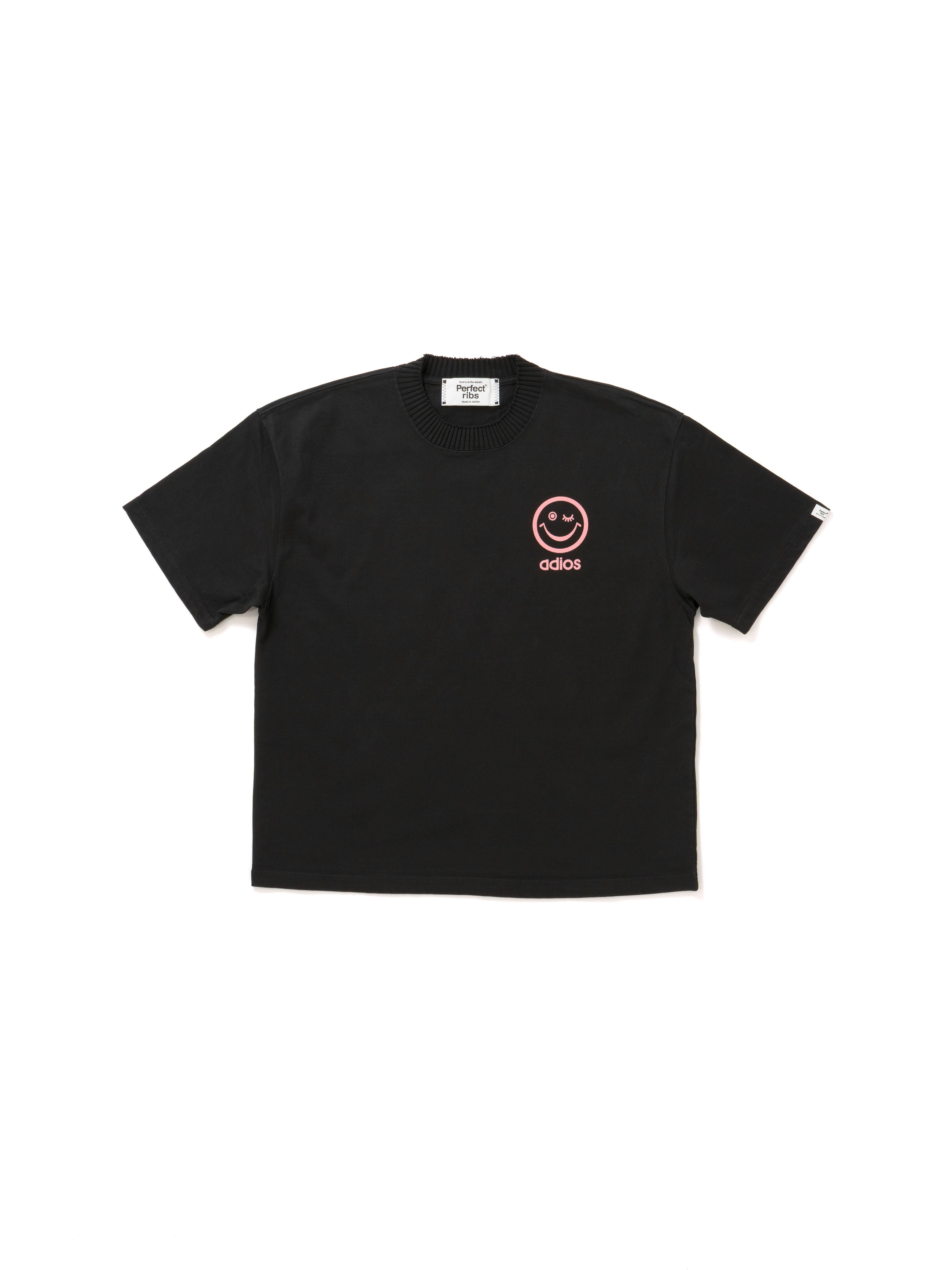 A LOVE MOVEMENT Tシャツ スマイル ブラック蓄光 ALM WBA A LOVE MOVEMENT – Perfect ribs