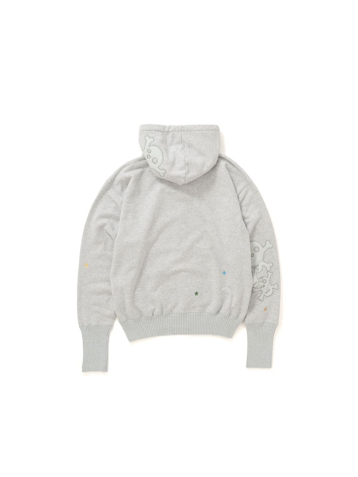 【Perfect ribs®︎ × HAROSHI】Basic Zip Hoodie / Heather Gray(ベーシック ジップフーディー/ヘザーグレー)