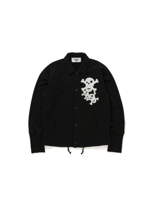 【Perfect ribs®︎ × HAROSHI】Basic Coach Jacket / Black(ベーシック コーチジャケット/ブラック)