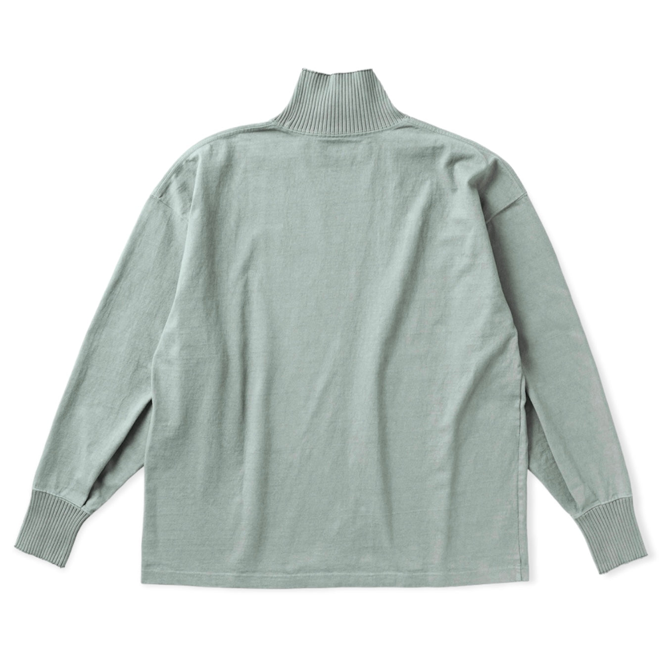 Turtle Neck Long Sleeve T Shirt / Gray(タートルネック ロングスリーブ ティーシャツ/グレー)
