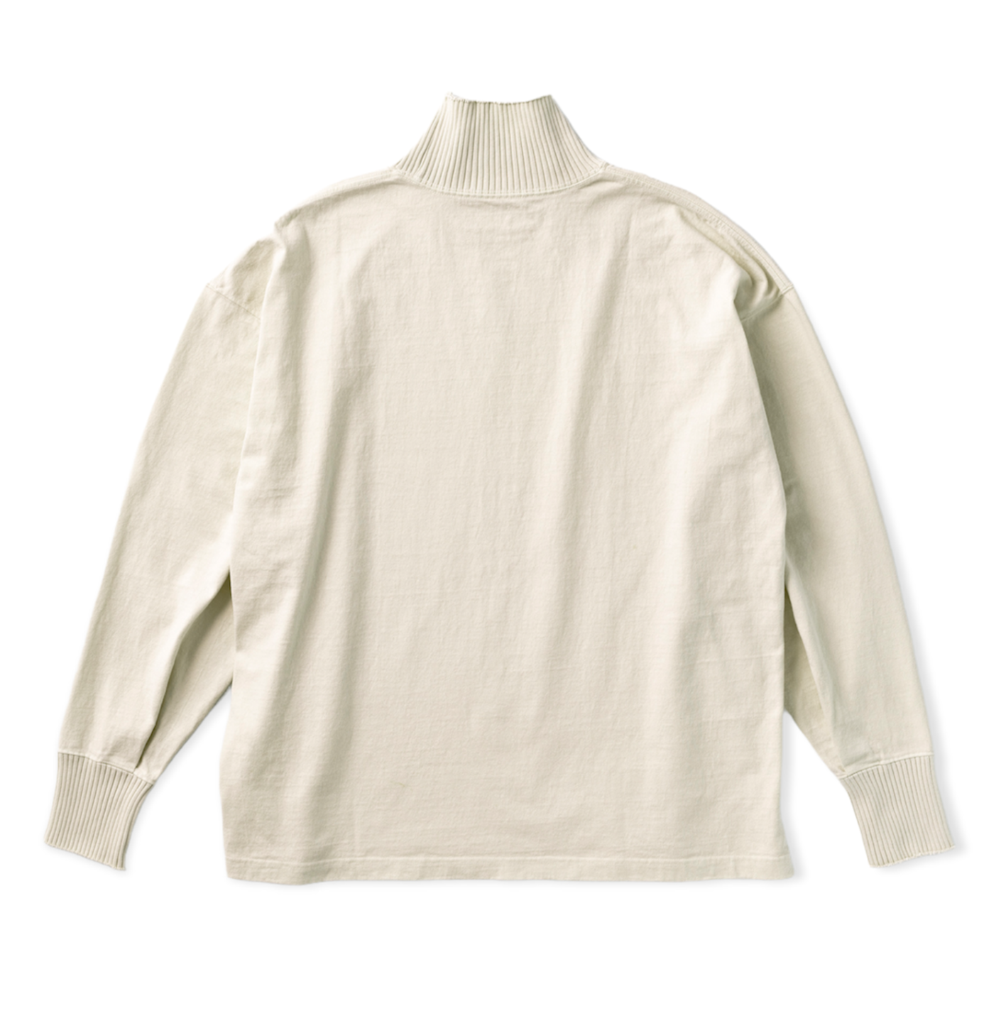 Turtle Neck Long Sleeve T Shirt / Oatmeal(タートルネック ロングスリーブ ティーシャツ/オートミール)